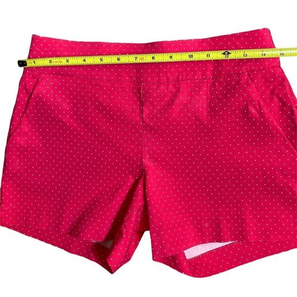 New York & Company Pink Polka Dot Women Shorts - Picture 8 of 8
